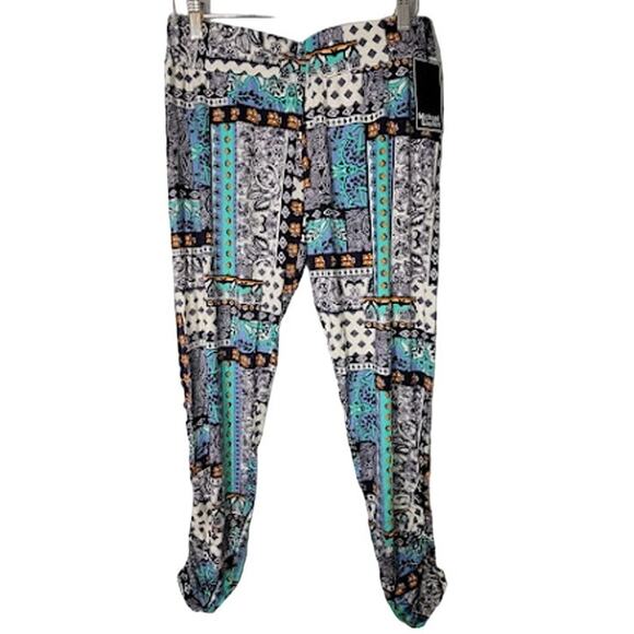 Michael Lauren Pants - Michael Lauren- NWT- Geometric pattern joggers- size XS